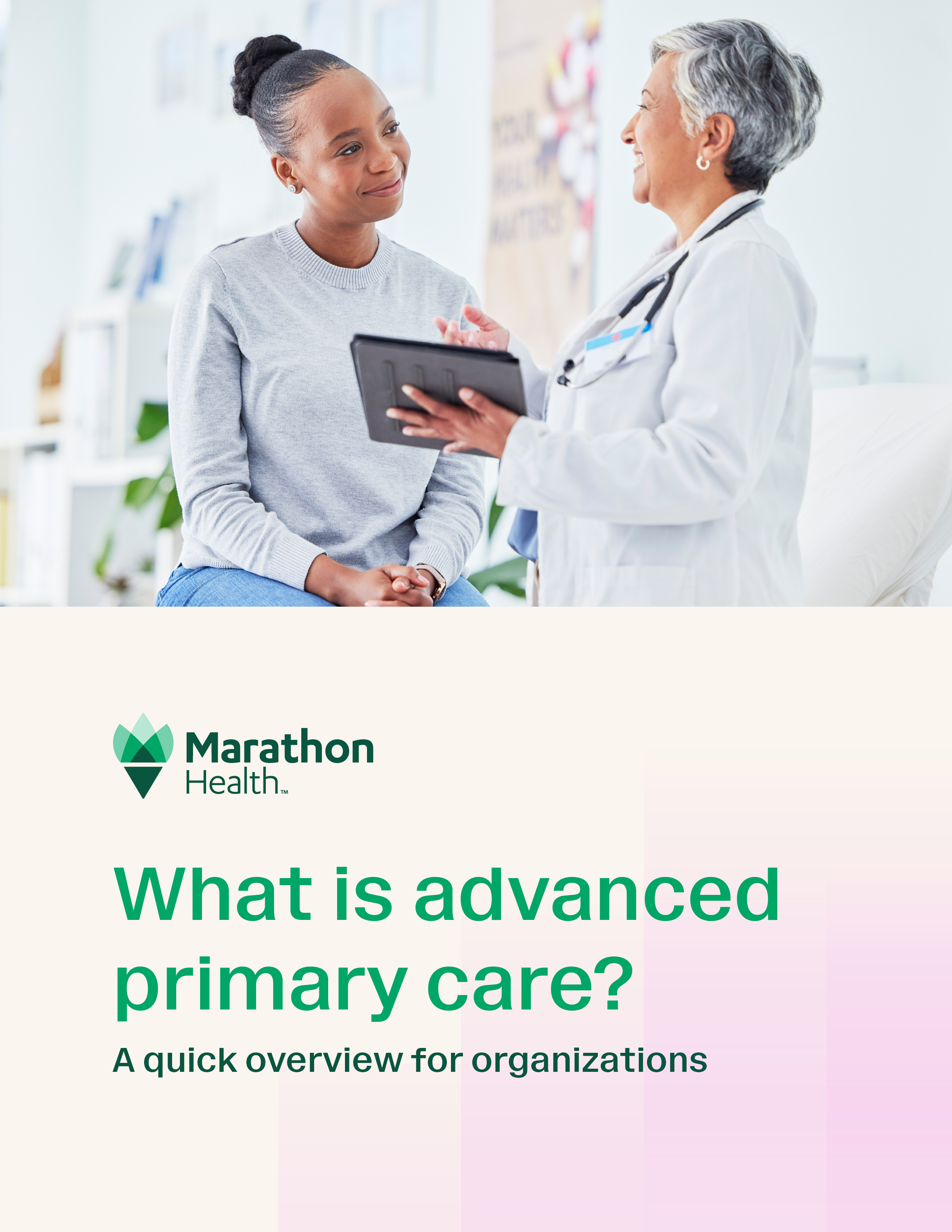 What is advanced primary care? Whitepaper