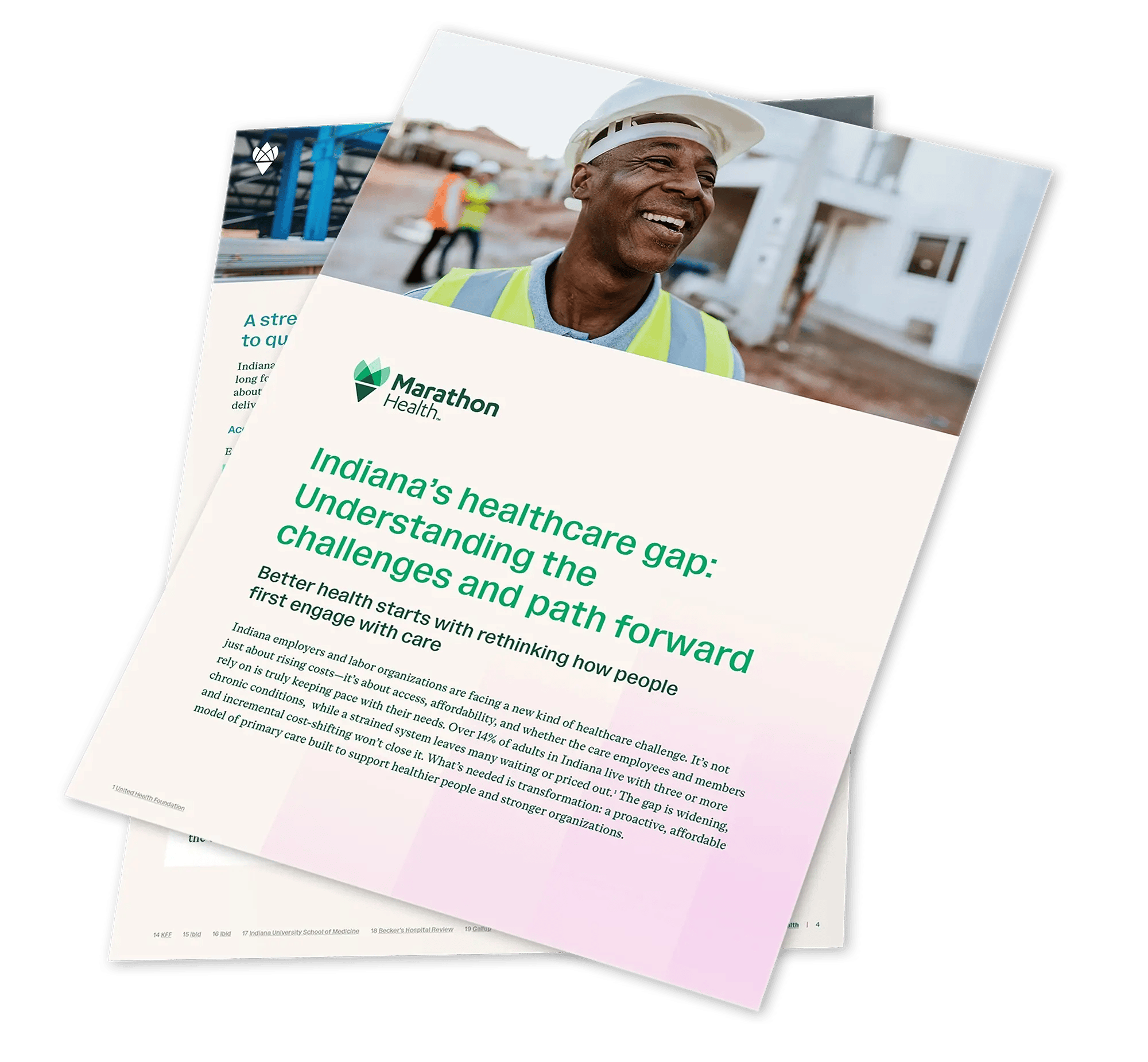 2026 Indiana healthcare trends eBook cover.