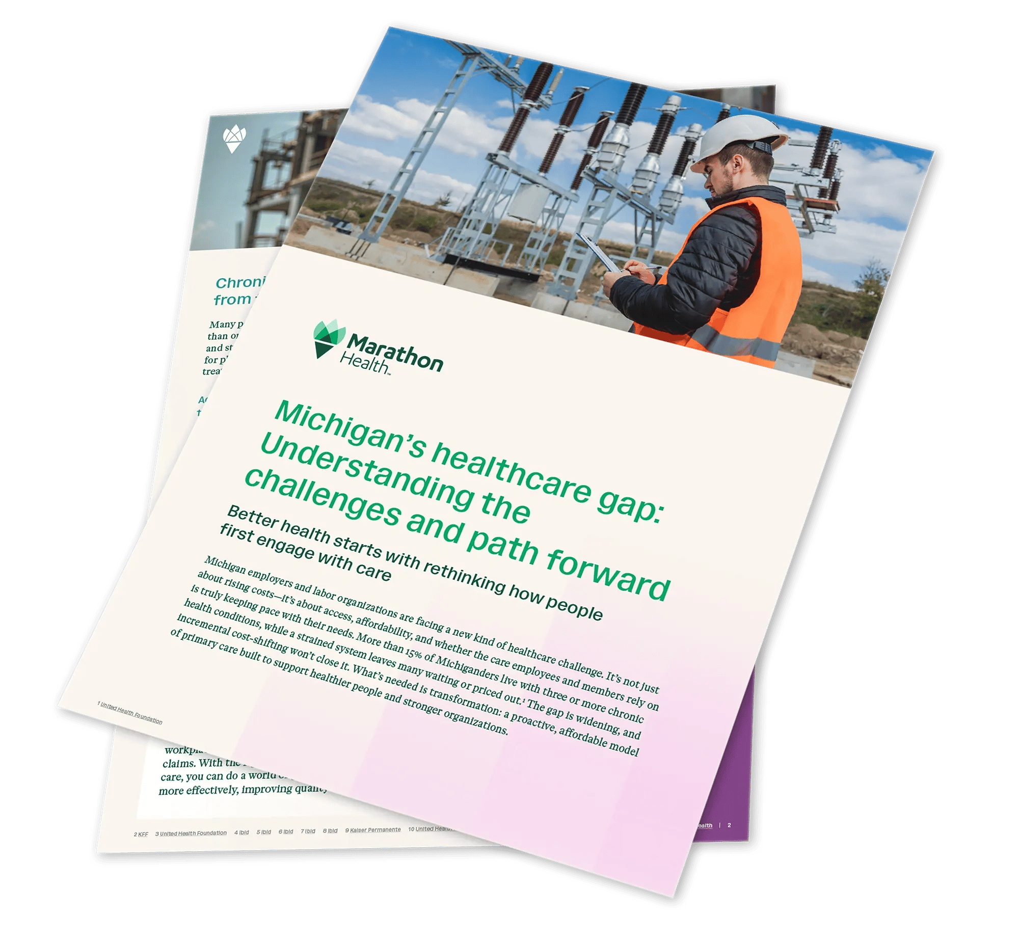 Michigan healthcare trends for employers eBook cover.