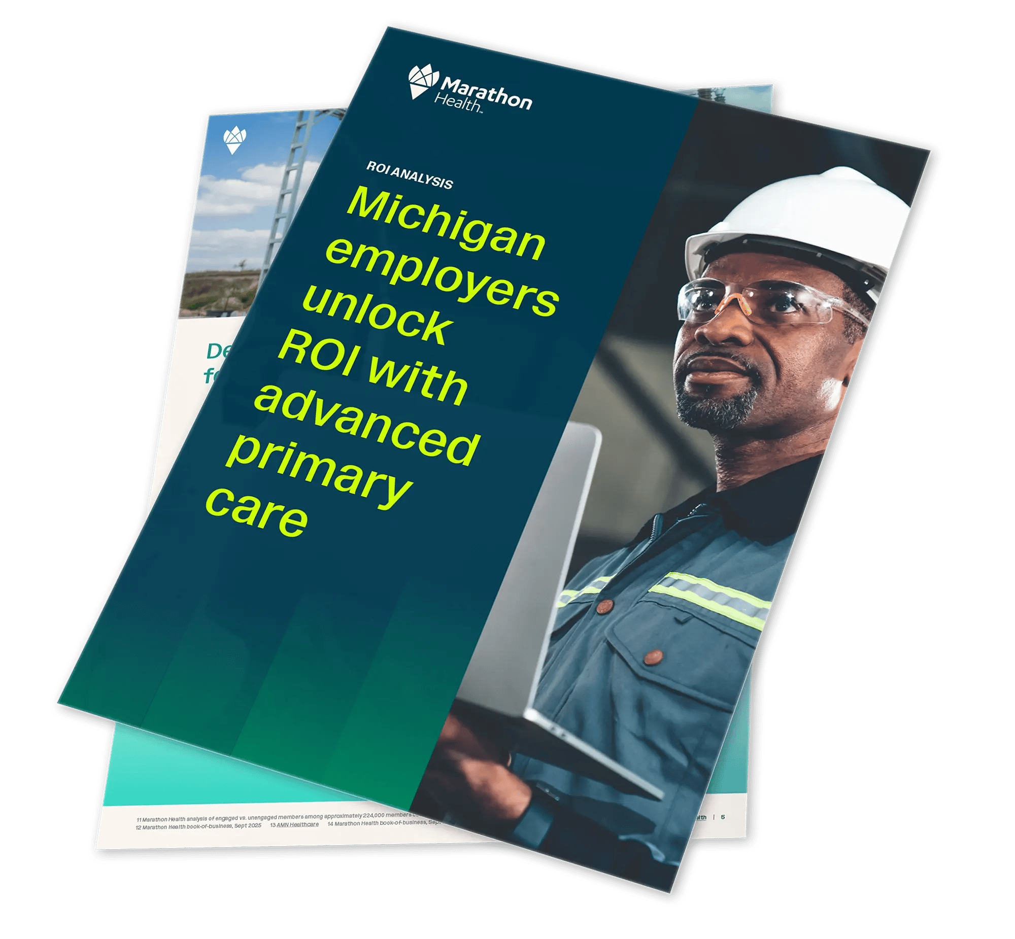 ROI of Advanced Primary Care for Michigan Employers eBook cover.